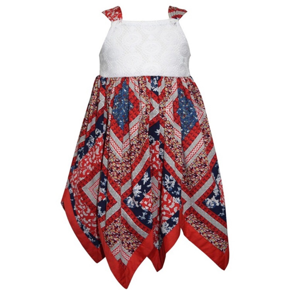 Toddler Infant Boho Chic USA Dress 18 Months